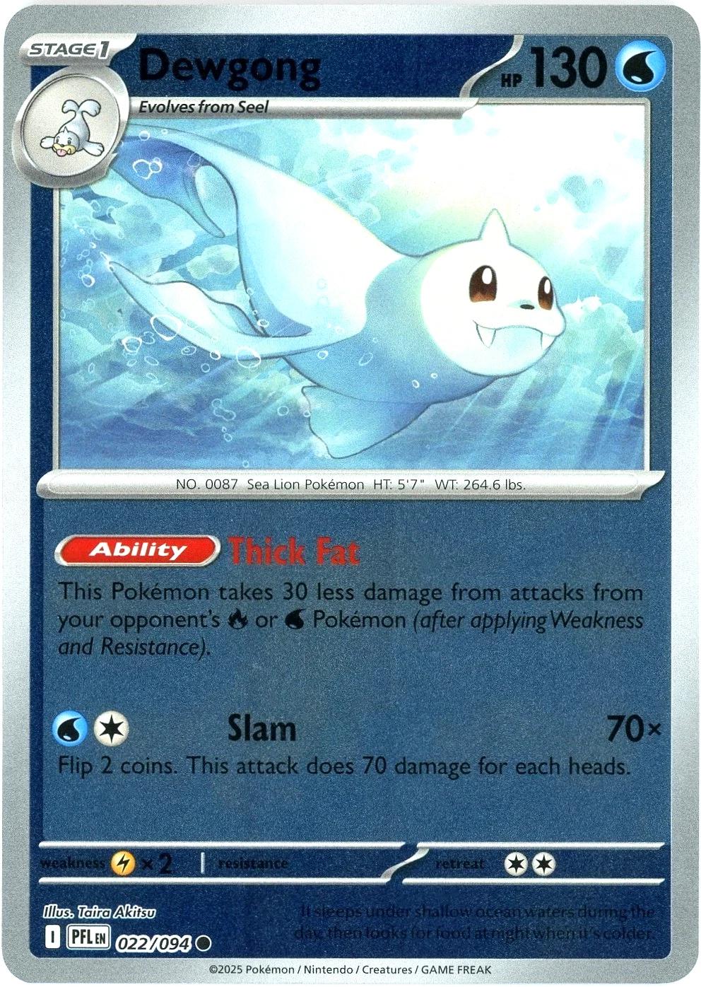 Dewgong [Reverse Holo]